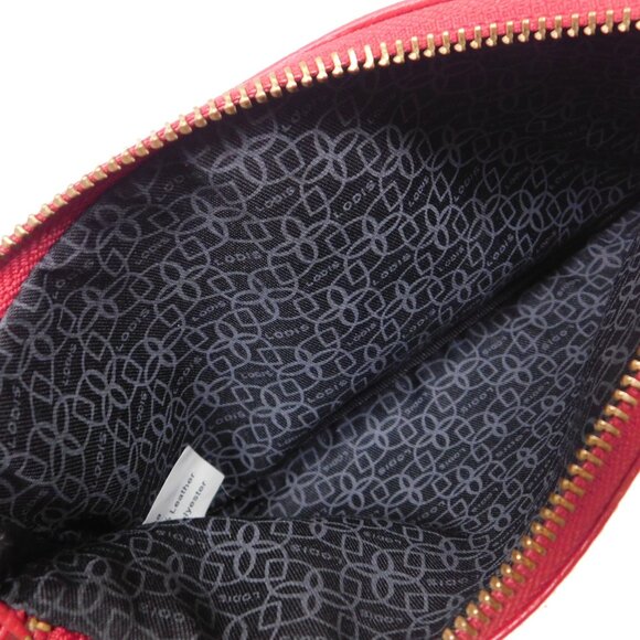 LODIS Olivia Pebble Leather Organizer Wristlet Wallet Clutch (12124) - Picture 6 of 7